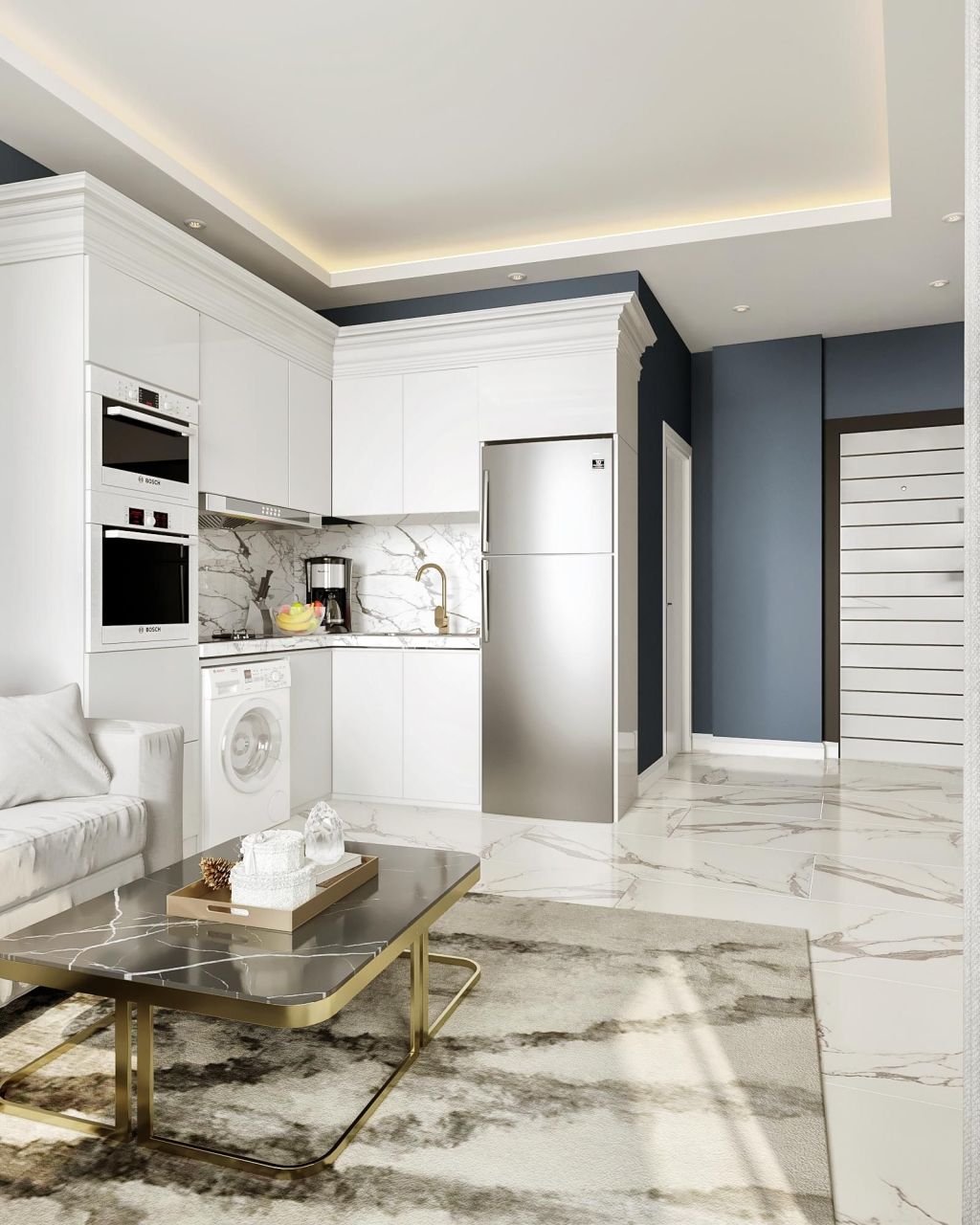 Квартира в Алании, Турция, 50 м² - фото 4