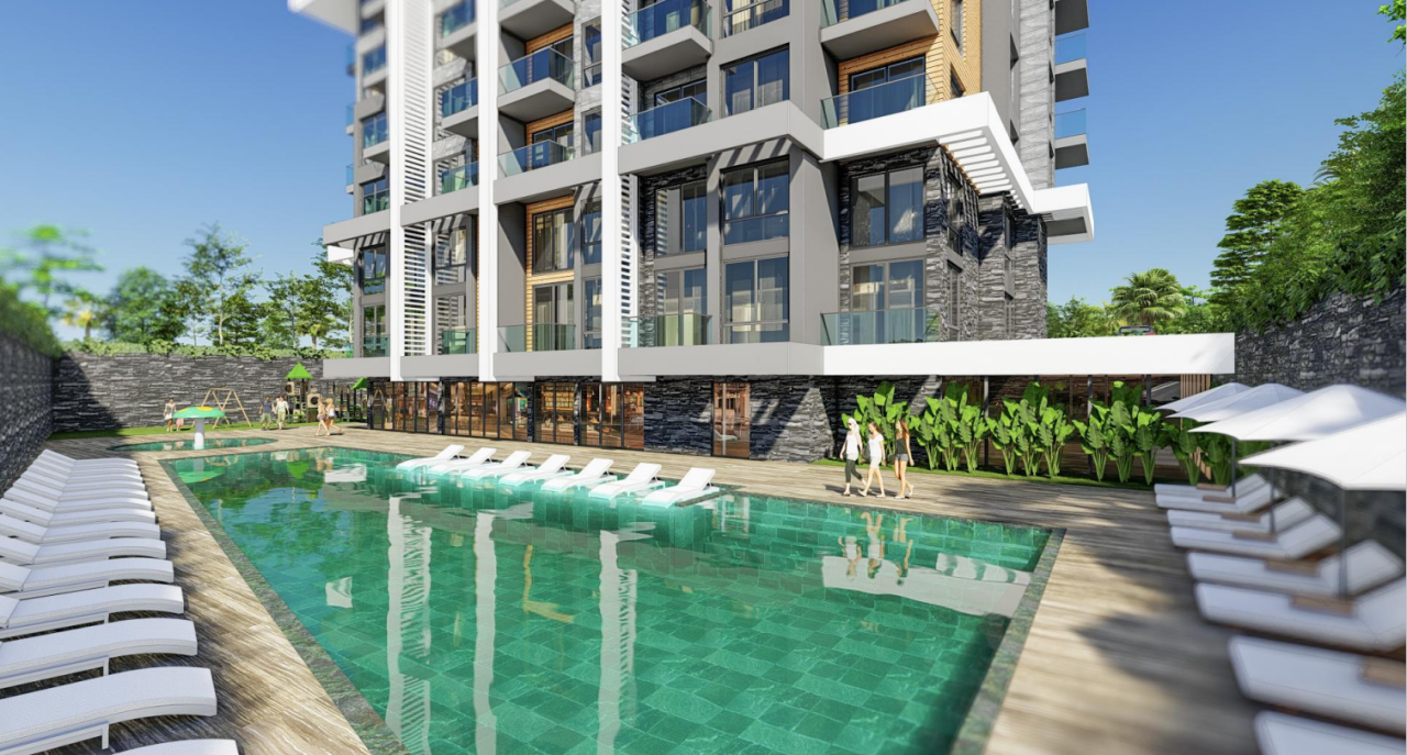 Квартира в Алании, Турция, 50 м² - фото 4