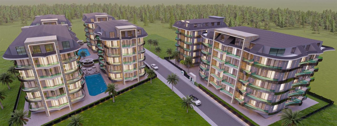 Квартира в Алании, Турция, 87 м² - фото 4