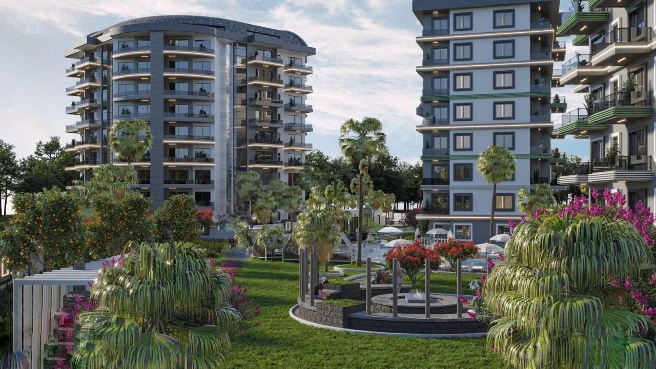 Квартира в Авсалларе, Турция, 55 м² - фото 4