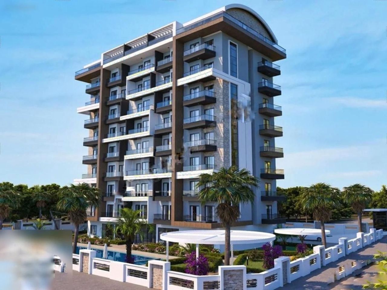 Квартира в Алании, Турция, 55 м² - фото 4