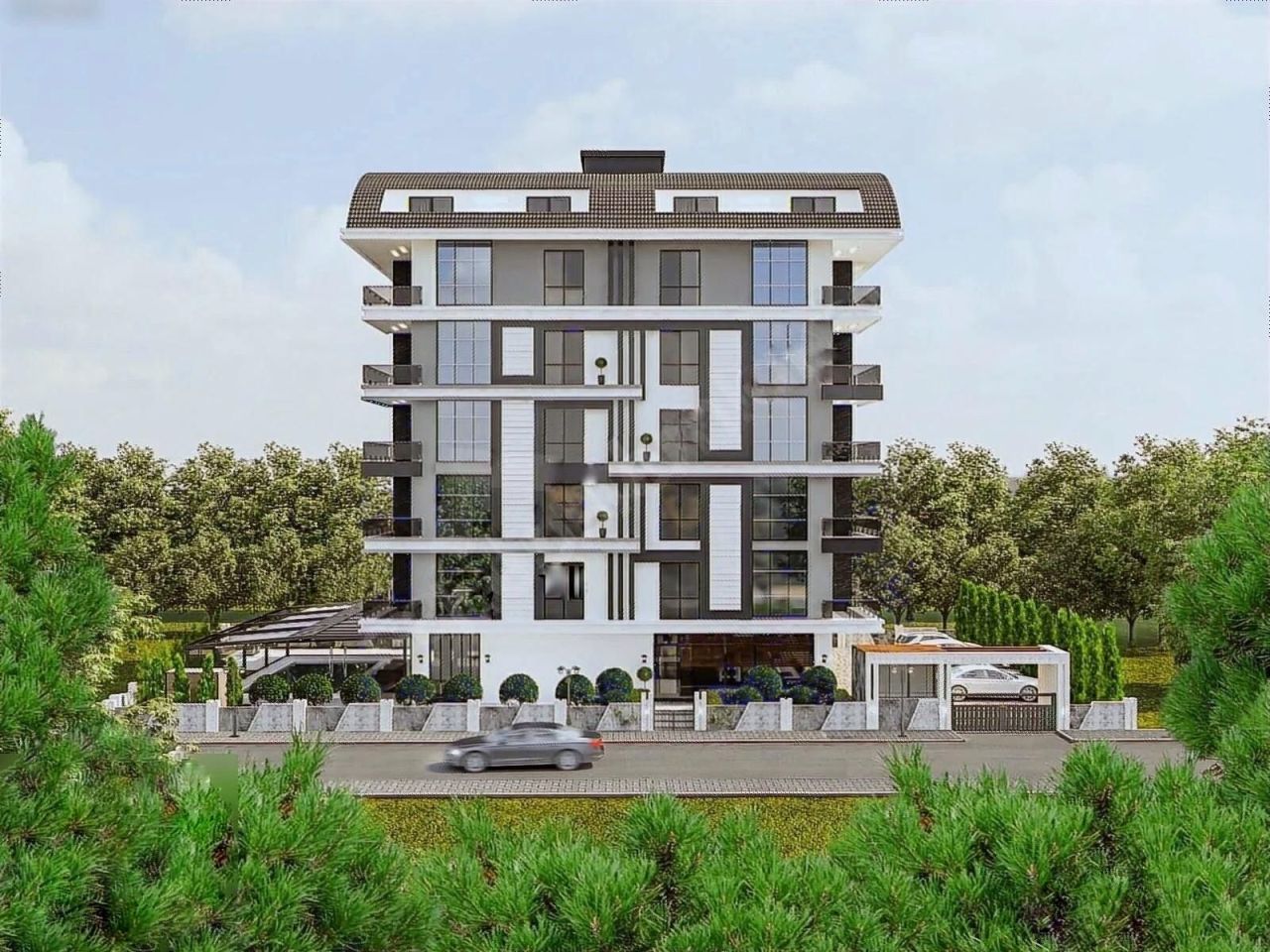 Квартира в Авсалларе, Турция, 54 м² - фото 5