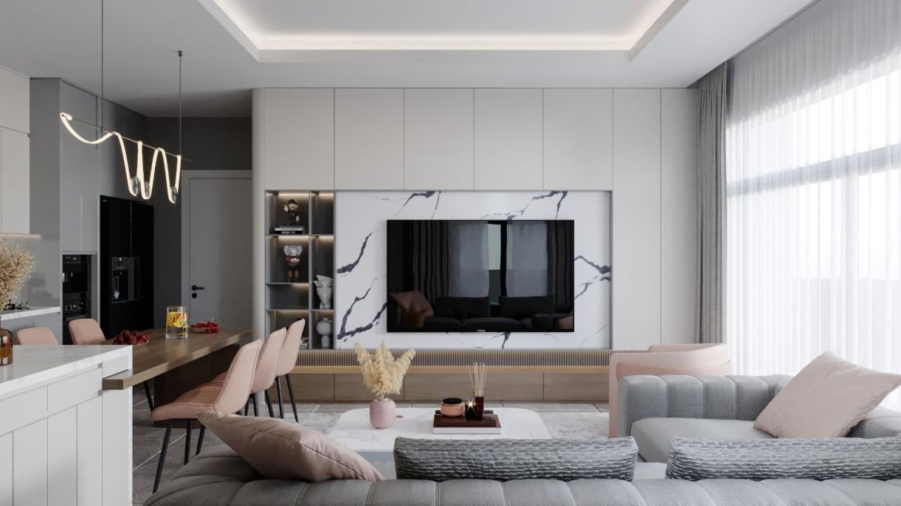 Квартира в Алании, Турция, 82 м² - фото 5