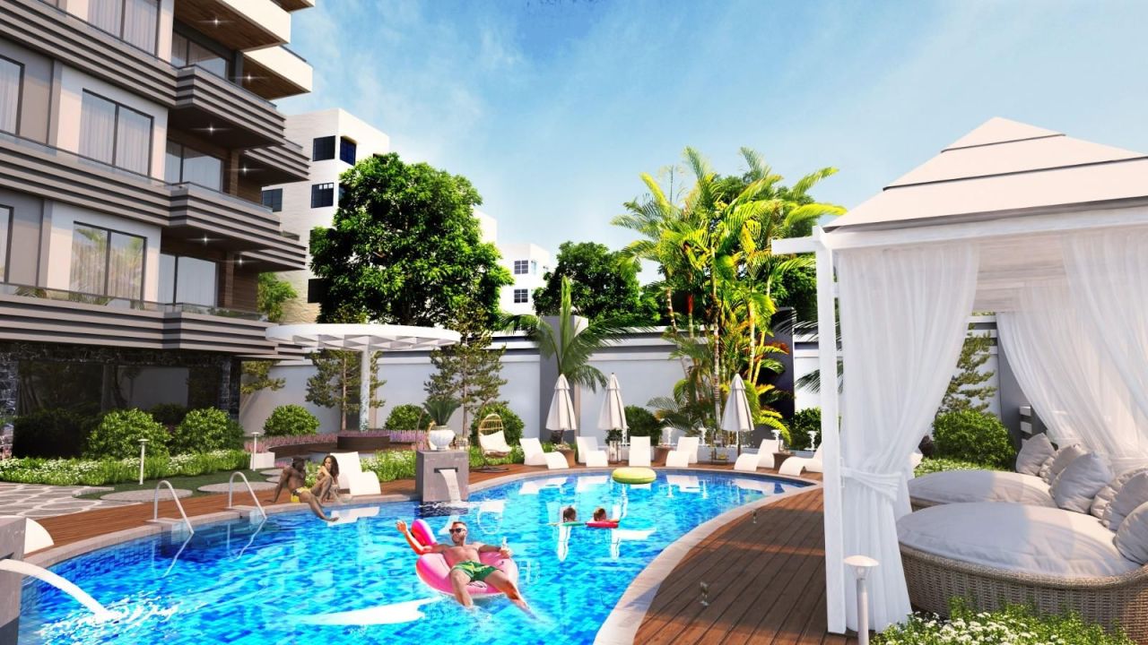 Квартира в Авсалларе, Турция, 45 м² - фото 5