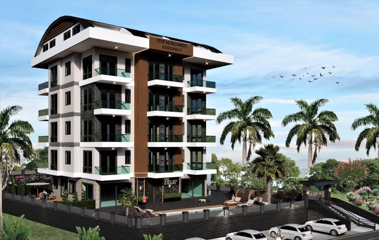 Квартира в Алании, Турция, 50 м² - фото 5