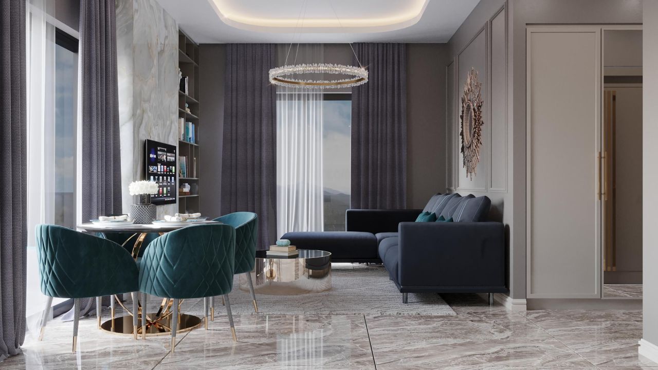 Квартира в Алании, Турция, 55 м² - фото 5