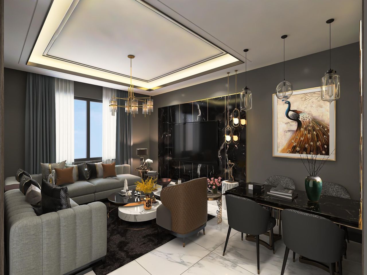 Квартира в Алании, Турция, 55 м² - фото 5