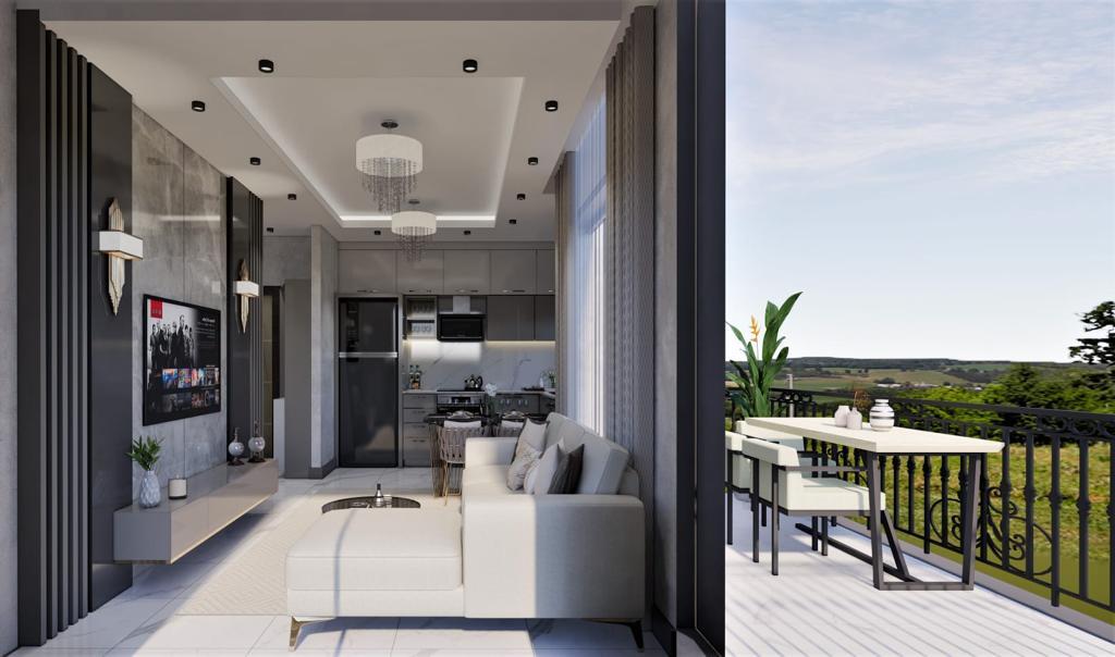 Квартира в Алании, Турция, 55 м² - фото 5