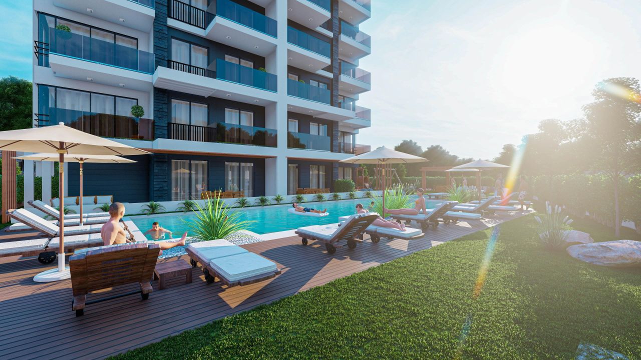 Квартира в Алании, Турция, 47 м² - фото 5