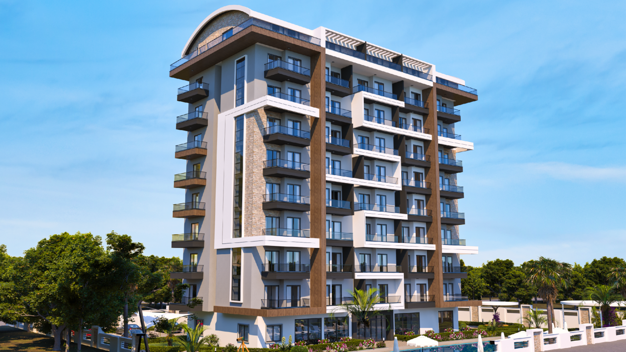 Квартира в Алании, Турция, 45 м² - фото 5