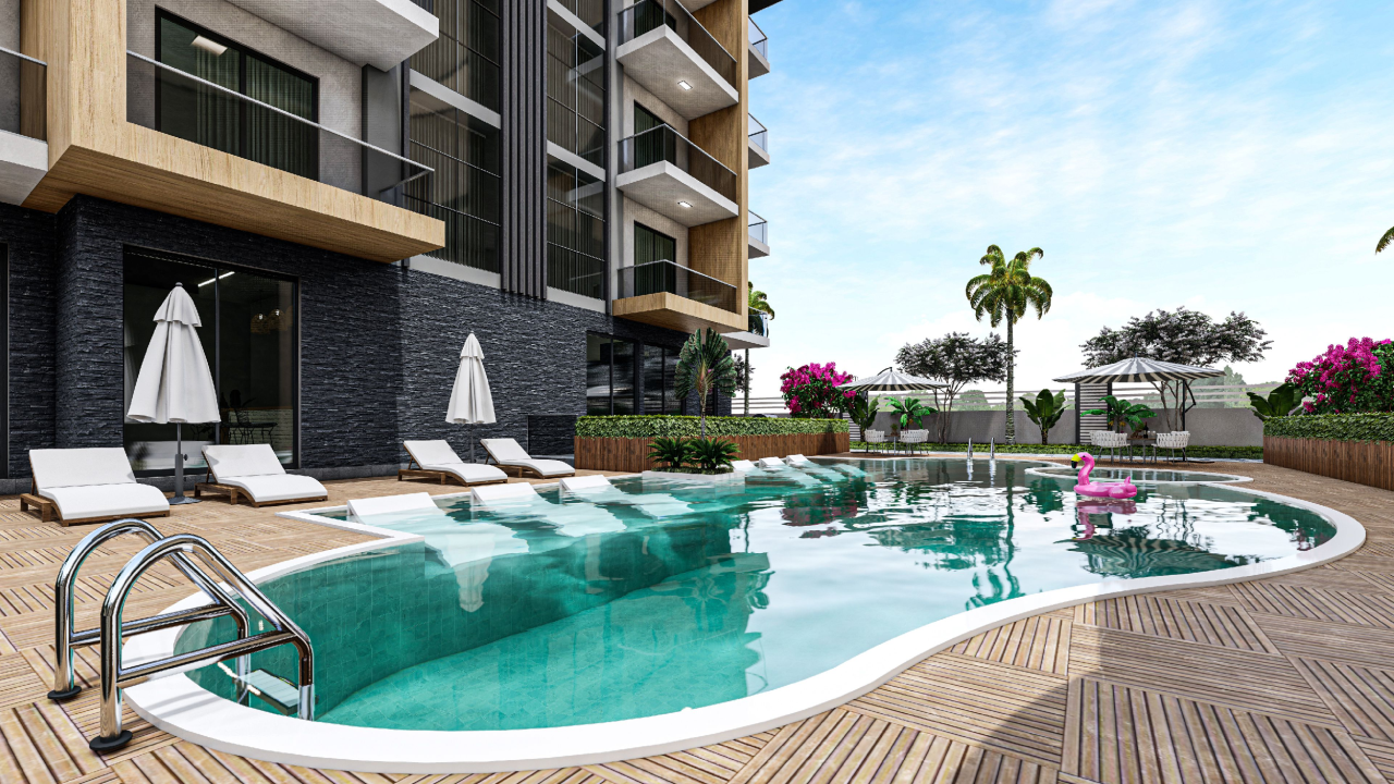 Квартира в Алании, Турция, 46 м² - фото 5