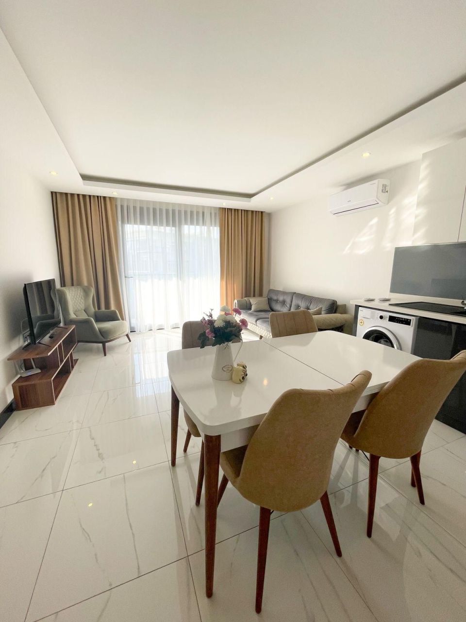 Квартира в Алании, Турция, 55 м² - фото 5