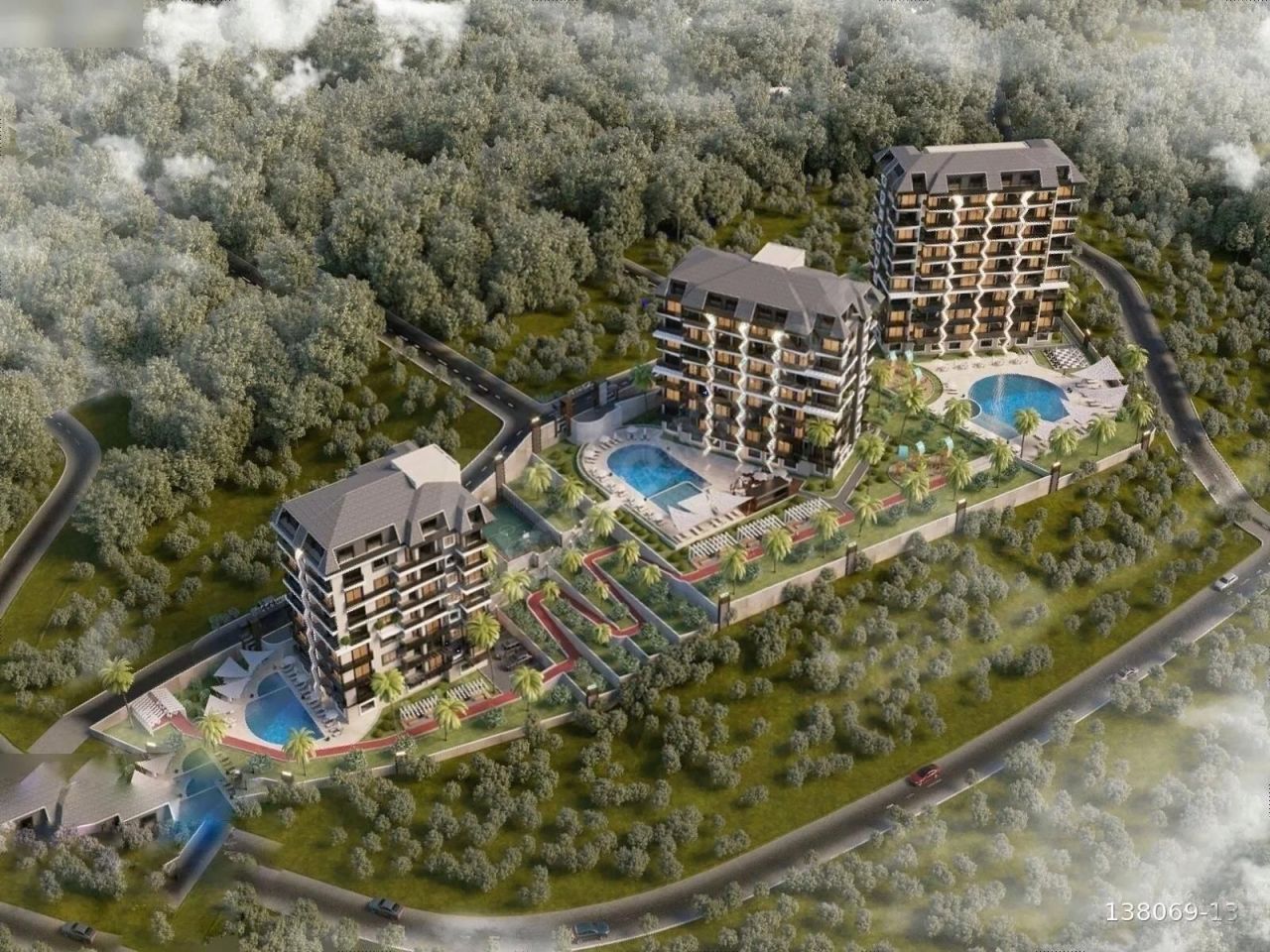 Квартира в Авсалларе, Турция, 55 м² - фото 5