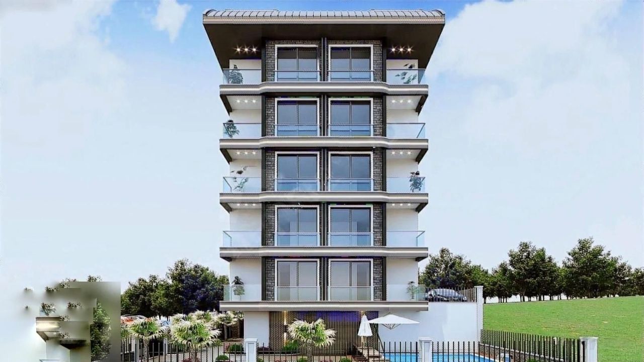 Квартира в Авсалларе, Турция, 56 м² - фото 5