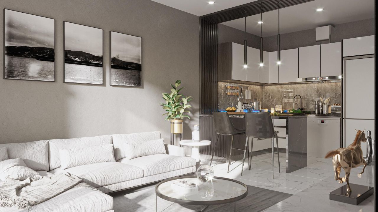 Квартира в Алании, Турция, 50 м² - фото 5