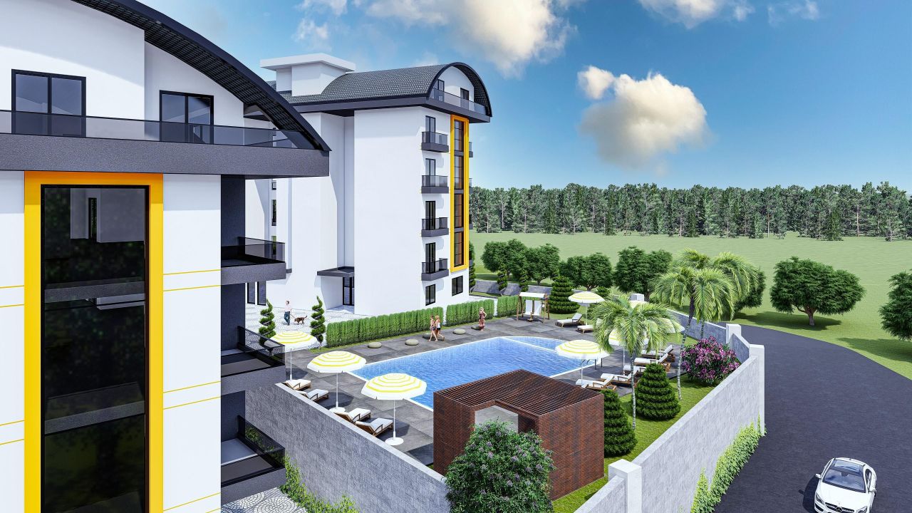 Квартира в Алании, Турция, 57 м² - фото 5