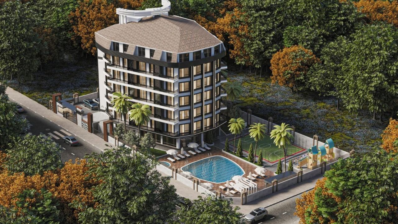 Квартира в Кестеле, Турция, 50 м² - фото 5