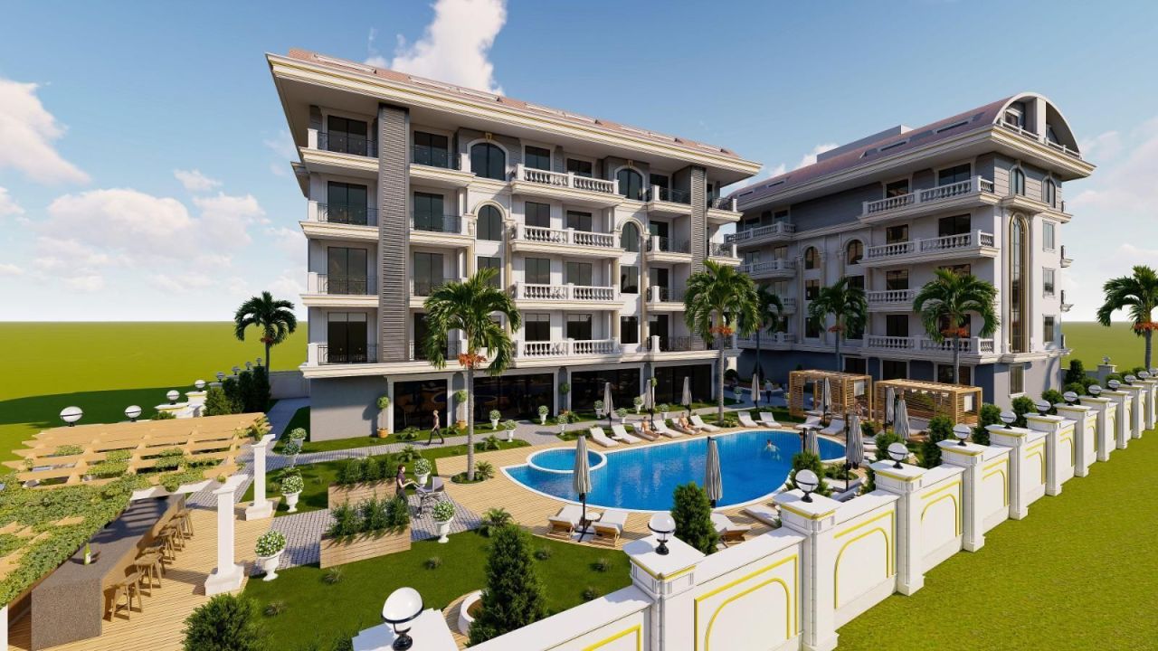 Квартира в Алании, Турция, 54 м² - фото 5