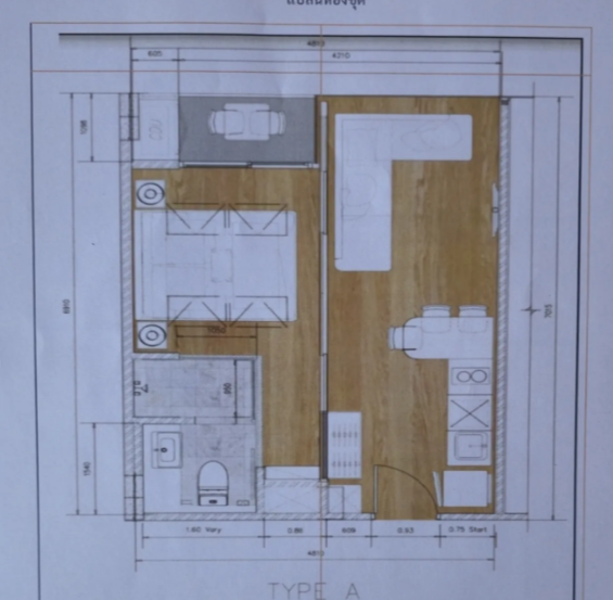Квартира на Пхукете, Таиланд, 34 м² - фото 5