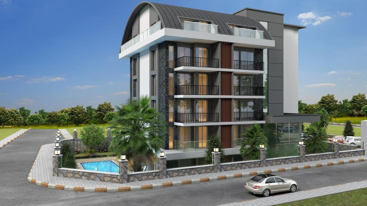 Квартира в Алании, Турция, 50 м² - фото 5