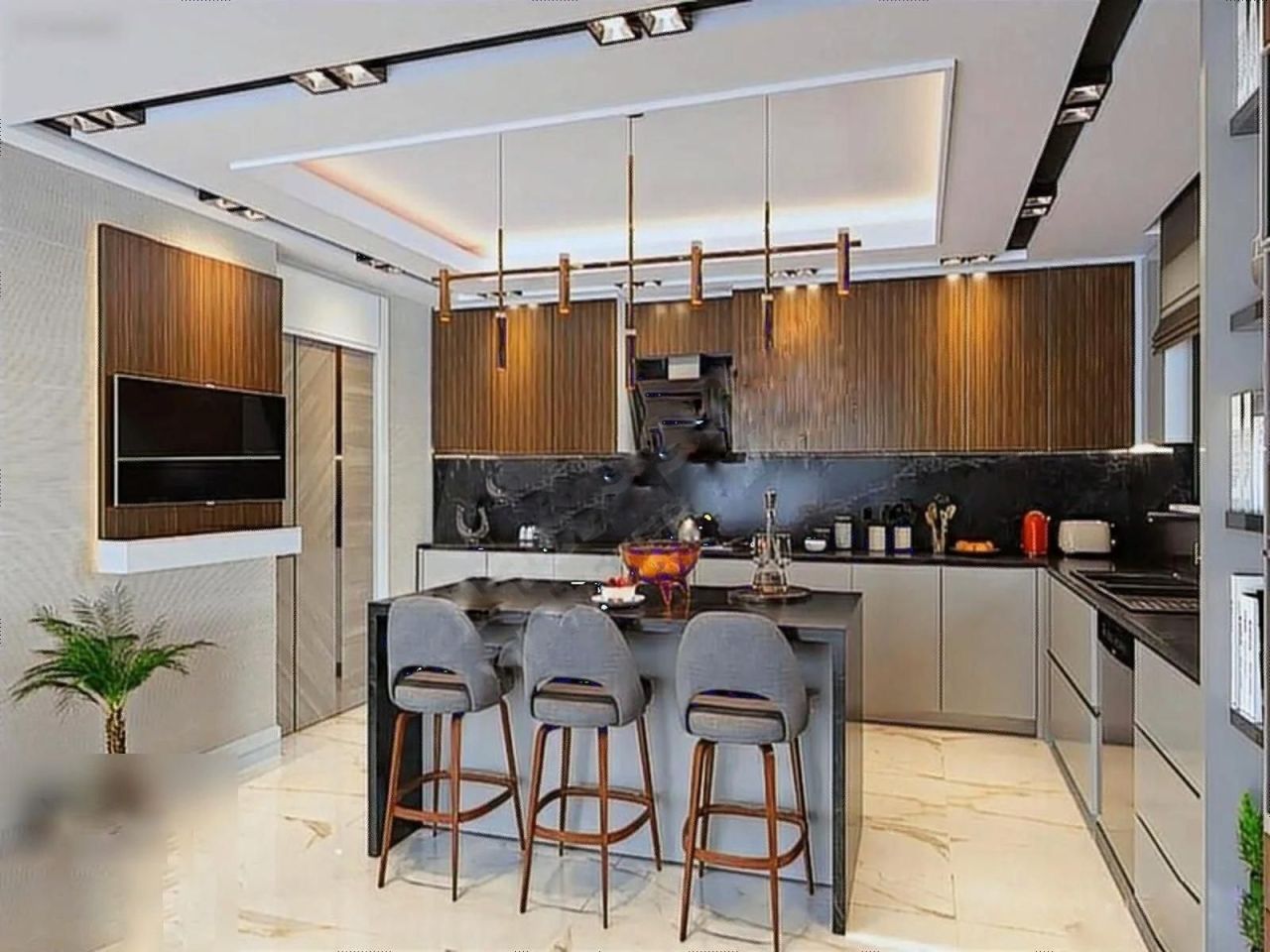 Квартира в Авсалларе, Турция, 56 м² - фото 5