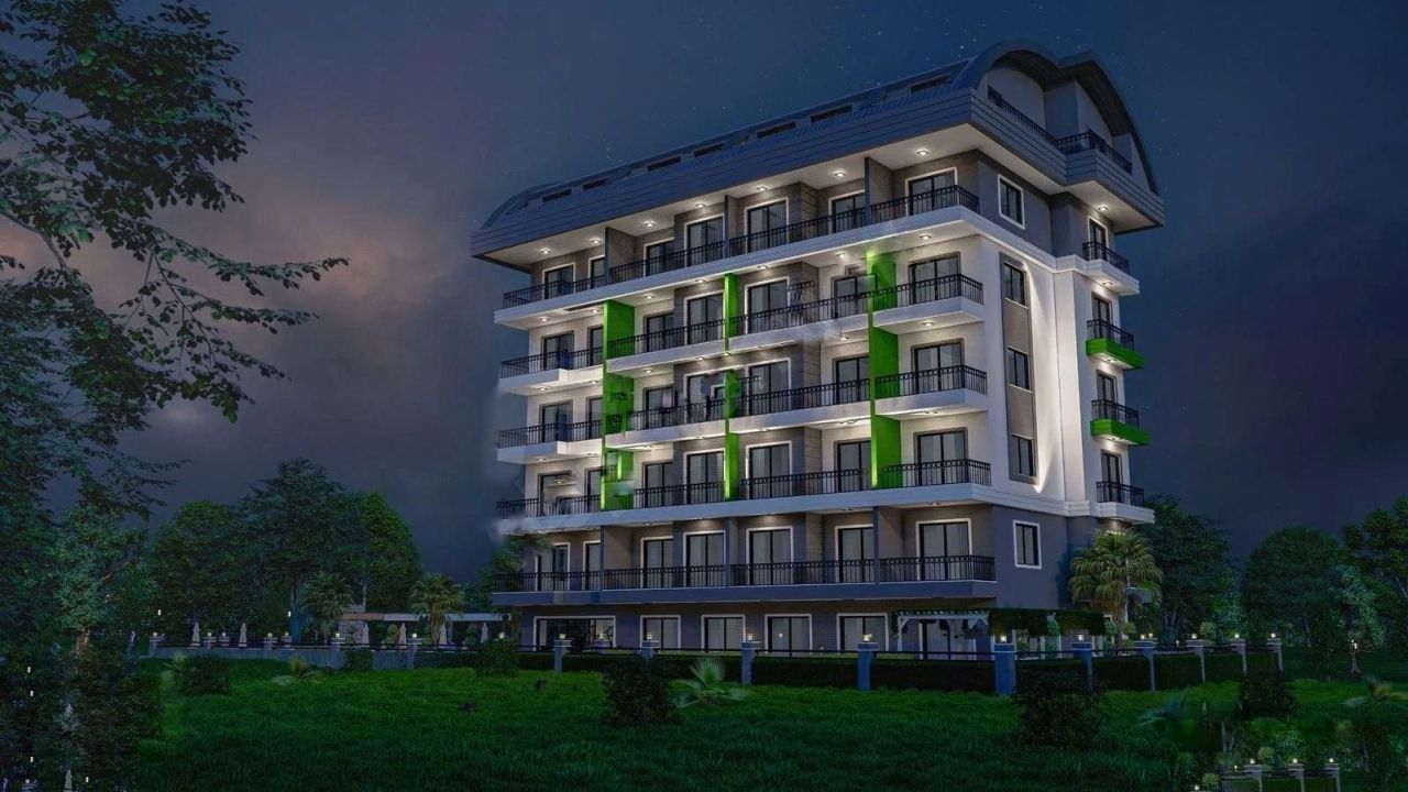 Квартира в Алании, Турция, 50 м² - фото 5