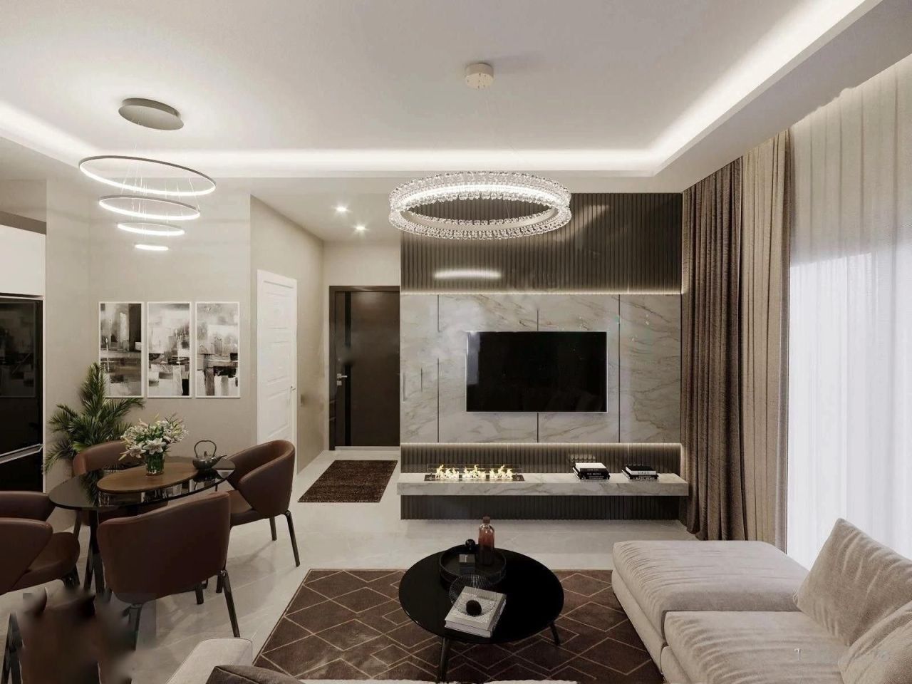 Квартира в Алании, Турция, 45 м² - фото 5