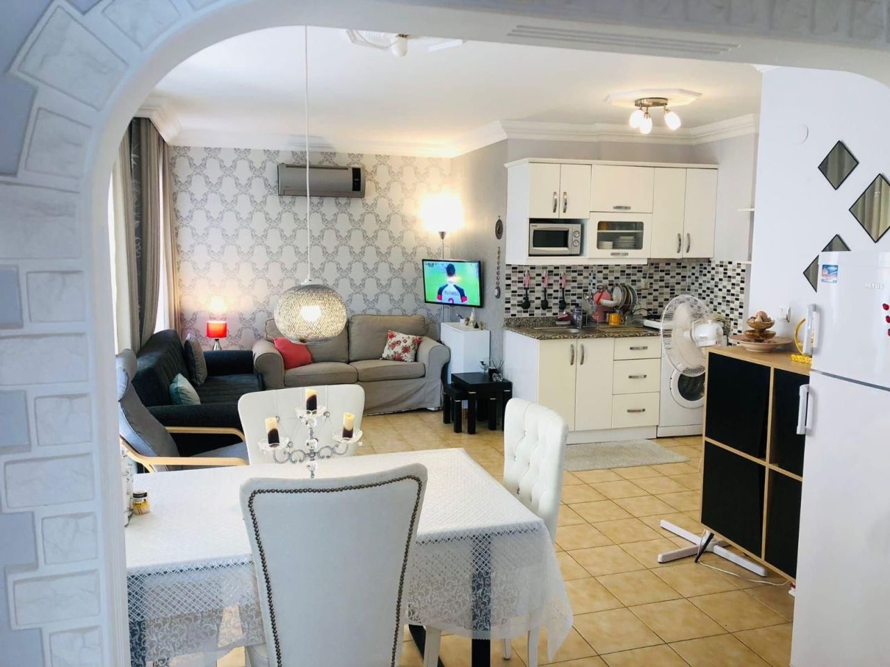 Квартира в Алании, Турция, 100 м² - фото 5