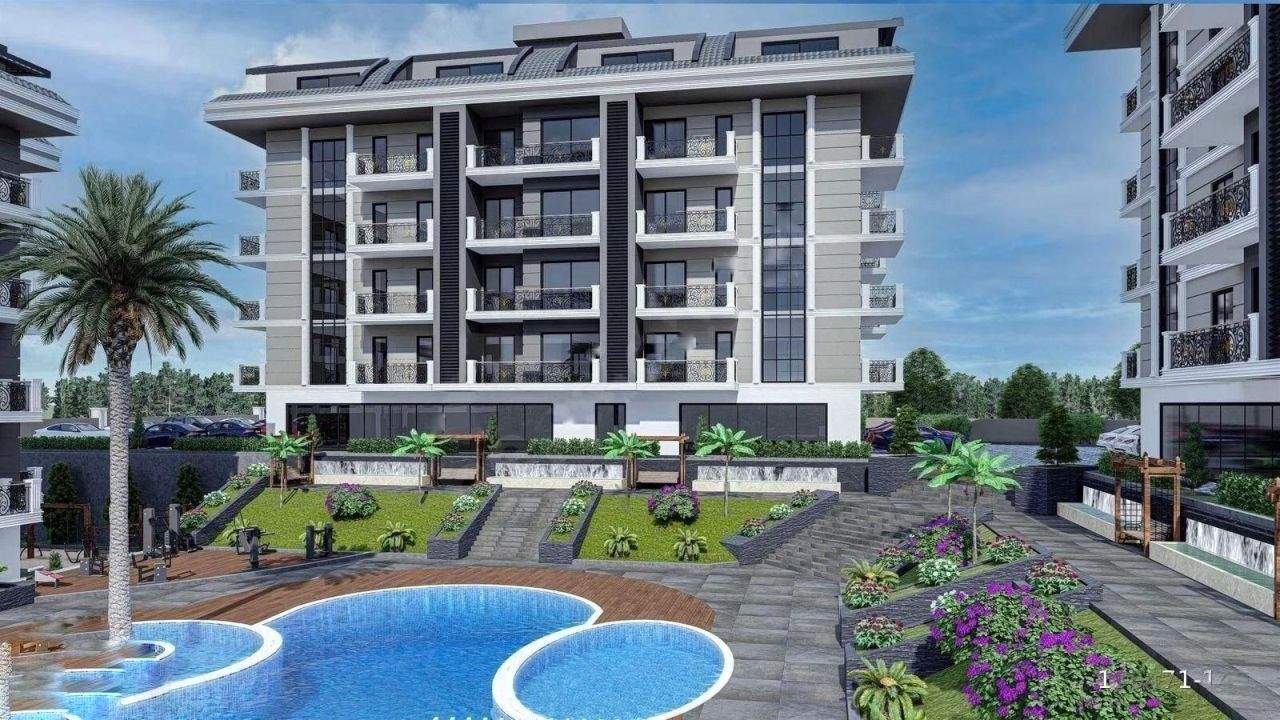 Квартира в Алании, Турция, 75 м² - фото 6