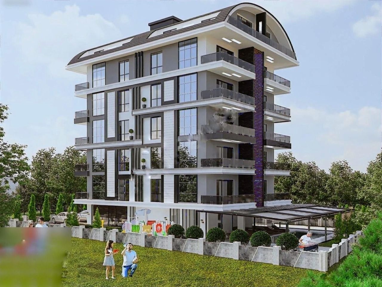 Квартира в Авсалларе, Турция, 54 м² - фото 6