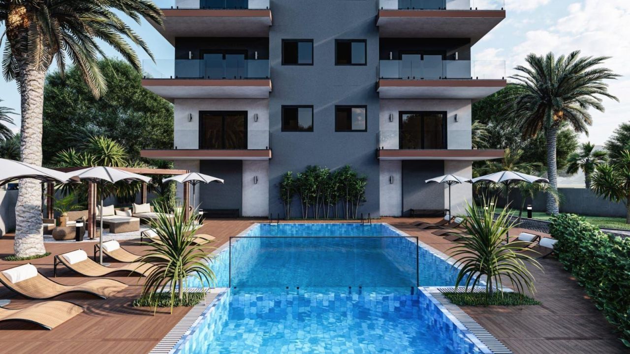 Квартира в Алании, Турция, 45 м² - фото 6