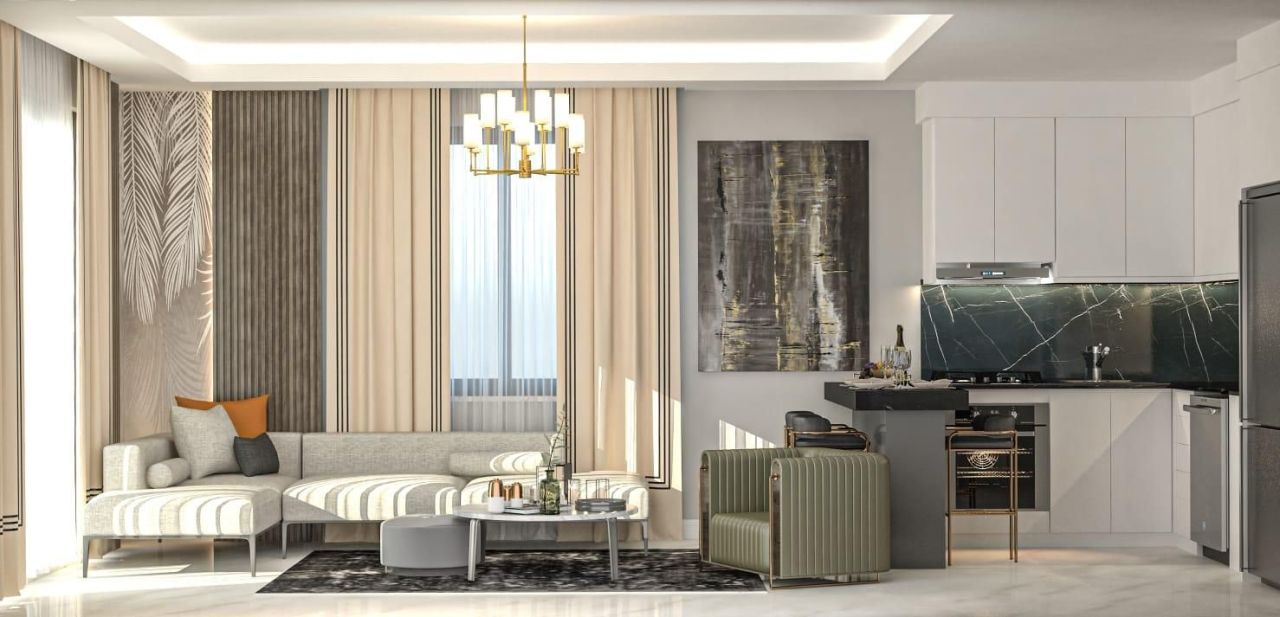 Квартира в Алании, Турция, 57 м² - фото 6