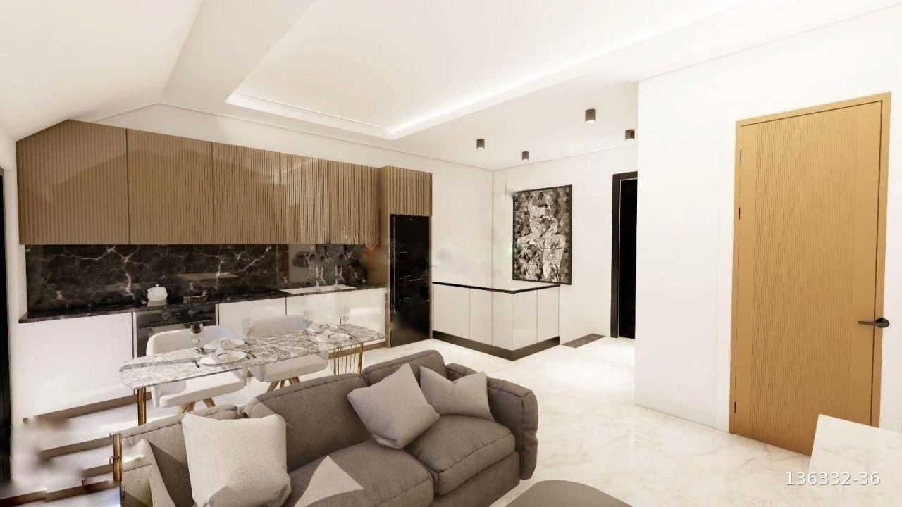 Квартира в Алании, Турция, 54 м² - фото 6