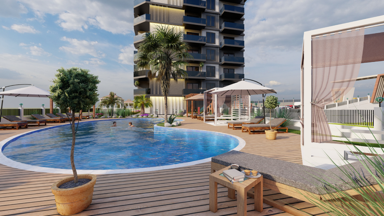 Квартира в Авсалларе, Турция, 55 м² - фото 6