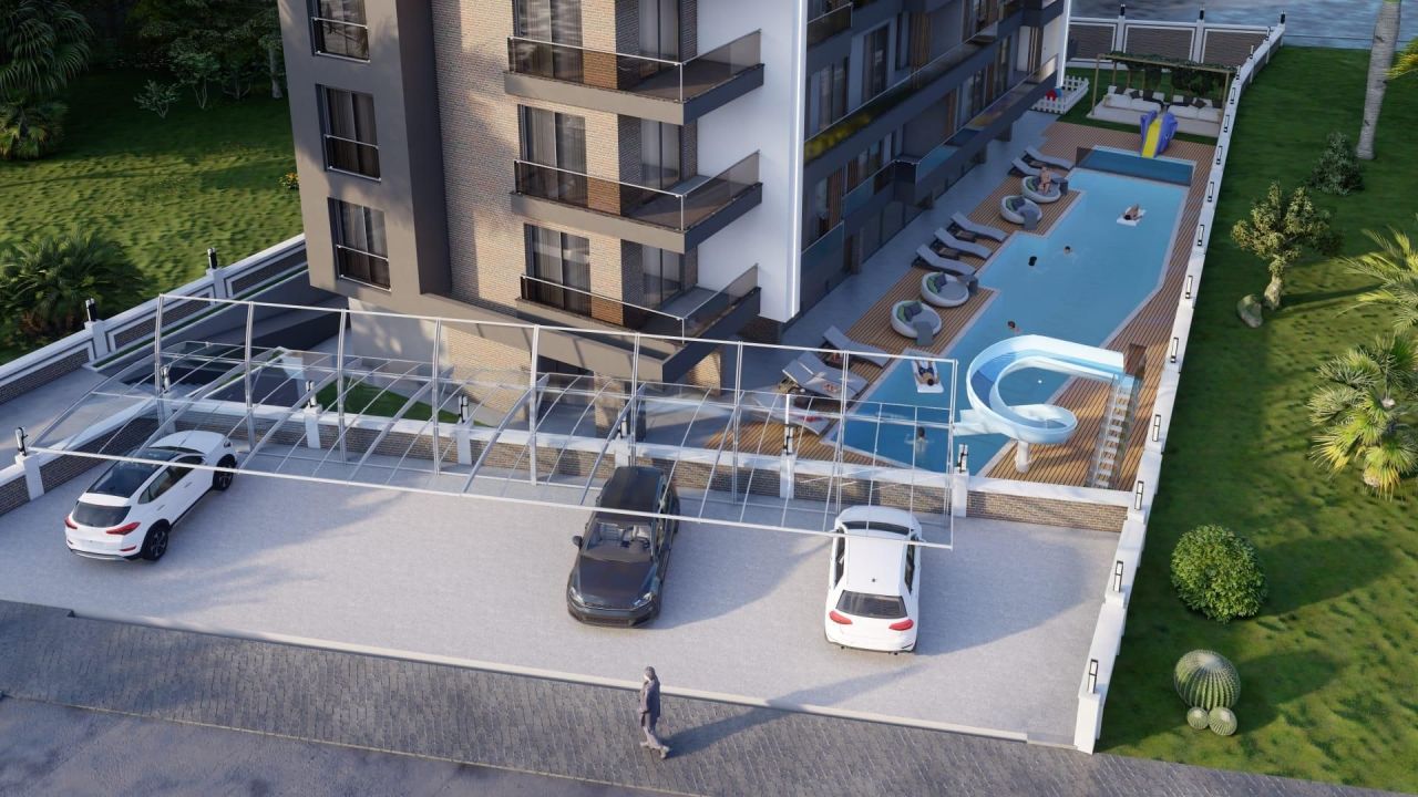 Квартира в Алании, Турция, 55 м² - фото 6