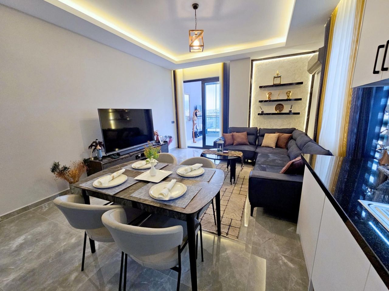 Апартаменты в Алании, Турция, 60 000 м² - фото 13