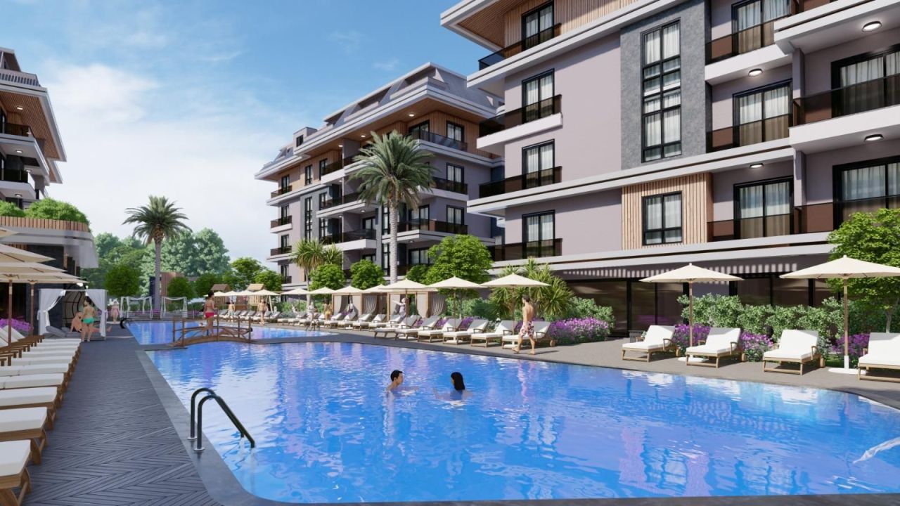 Квартира в Алании, Турция, 74 м² - фото 6