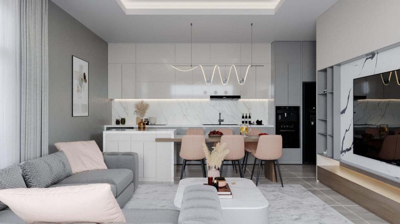 Квартира в Алании, Турция, 82 м² - фото 6