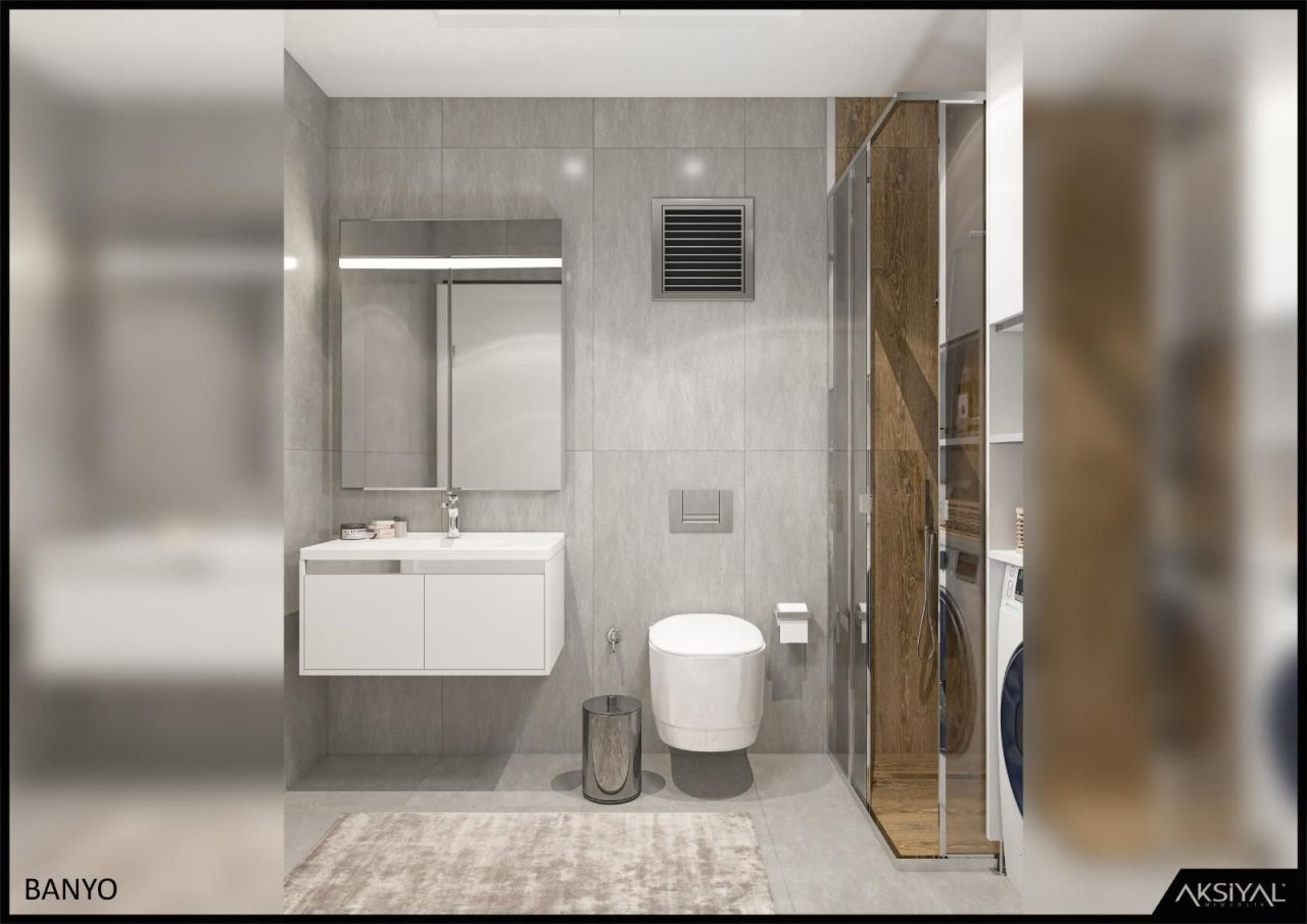 Квартира в Алании, Турция, 50 м² - фото 6