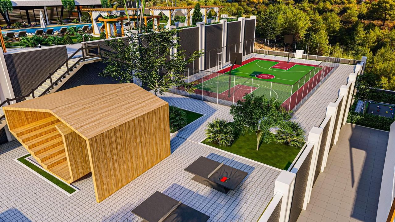 Квартира в Алании, Турция, 45 м² - фото 6