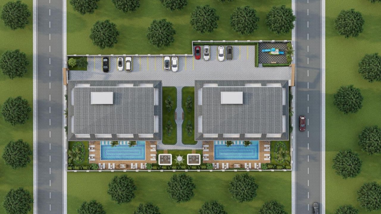 Квартира в Алании, Турция, 55 м² - фото 6