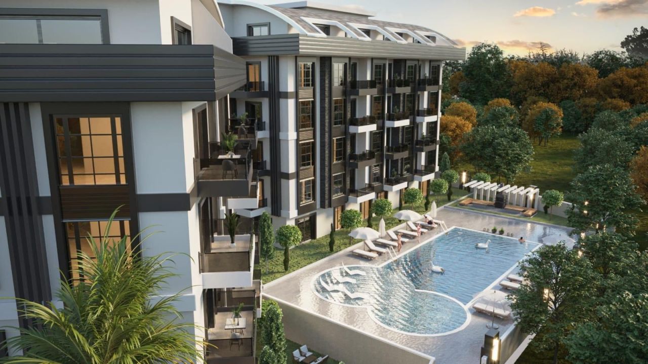 Квартира в Алании, Турция, 55 м² - фото 6