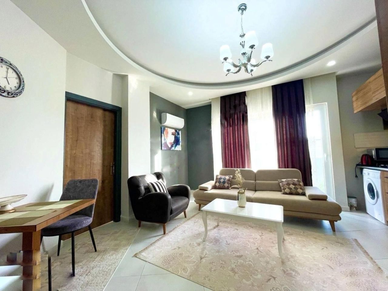 Квартира в Алании, Турция, 52 м² - фото 6