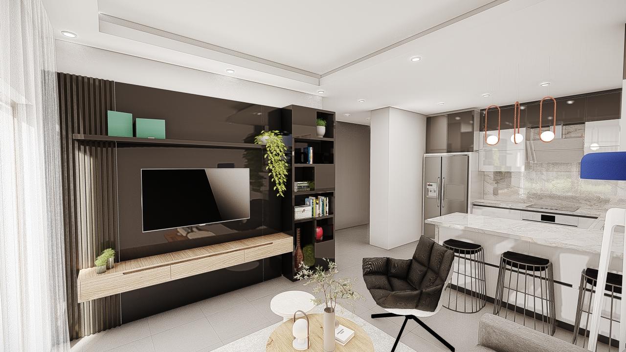 Квартира в Алании, Турция, 44 м² - фото 6