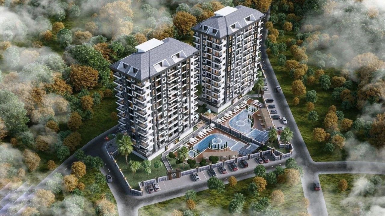 Квартира в Алании, Турция, 50 м² - фото 6