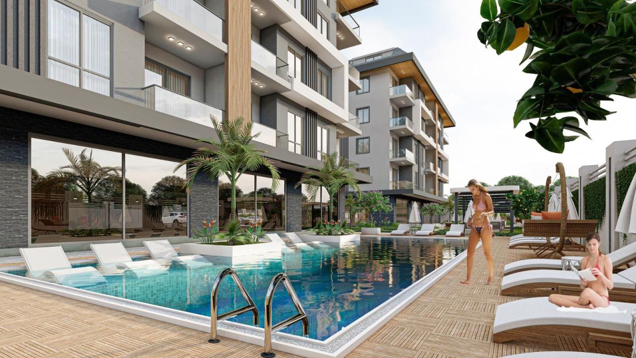 Квартира в Алании, Турция, 55 м² - фото 7