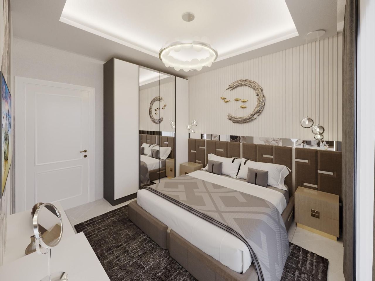 Квартира в Алании, Турция, 50 м² - фото 7