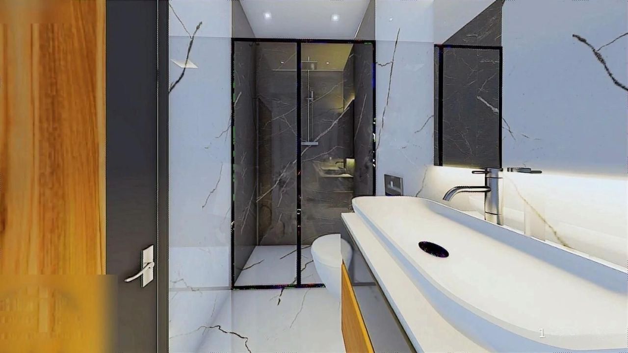 Квартира в Алании, Турция, 50 м² - фото 7