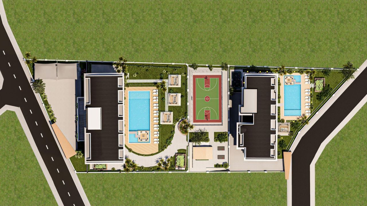 Квартира в Алании, Турция, 45 м² - фото 7