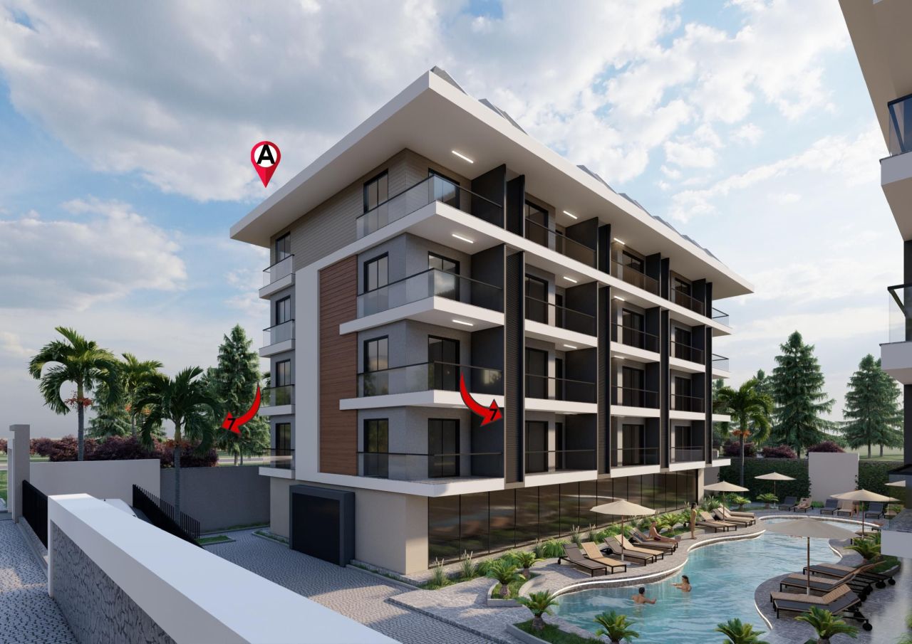 Пентхаус в Алании, Турция, 80 м² - фото 7